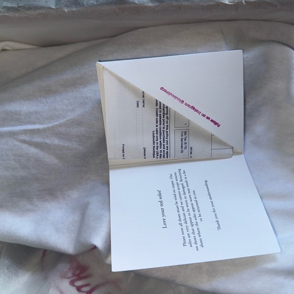 Christian louboutin AUTHENTIC  Black and Silver Sneakers - Picture 4 of 9